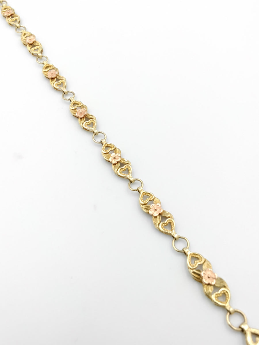 Bracelet - Yellow Gold 10k (.417) 4.3 grams 7 inch