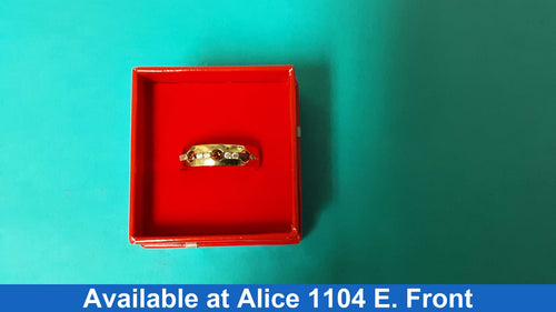 Ring - Wedding Band - Yellow Gold 14k (.585) 8.5 grams Size 10.5