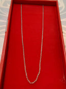 Chain - White Gold 14k (.585) 1.3 grams 20 inch