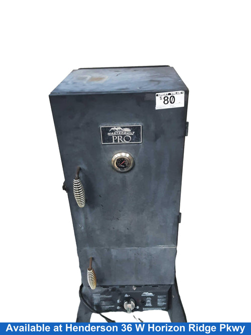 Masterbuild Pro 20050412 Black Combo Grill / Smoker