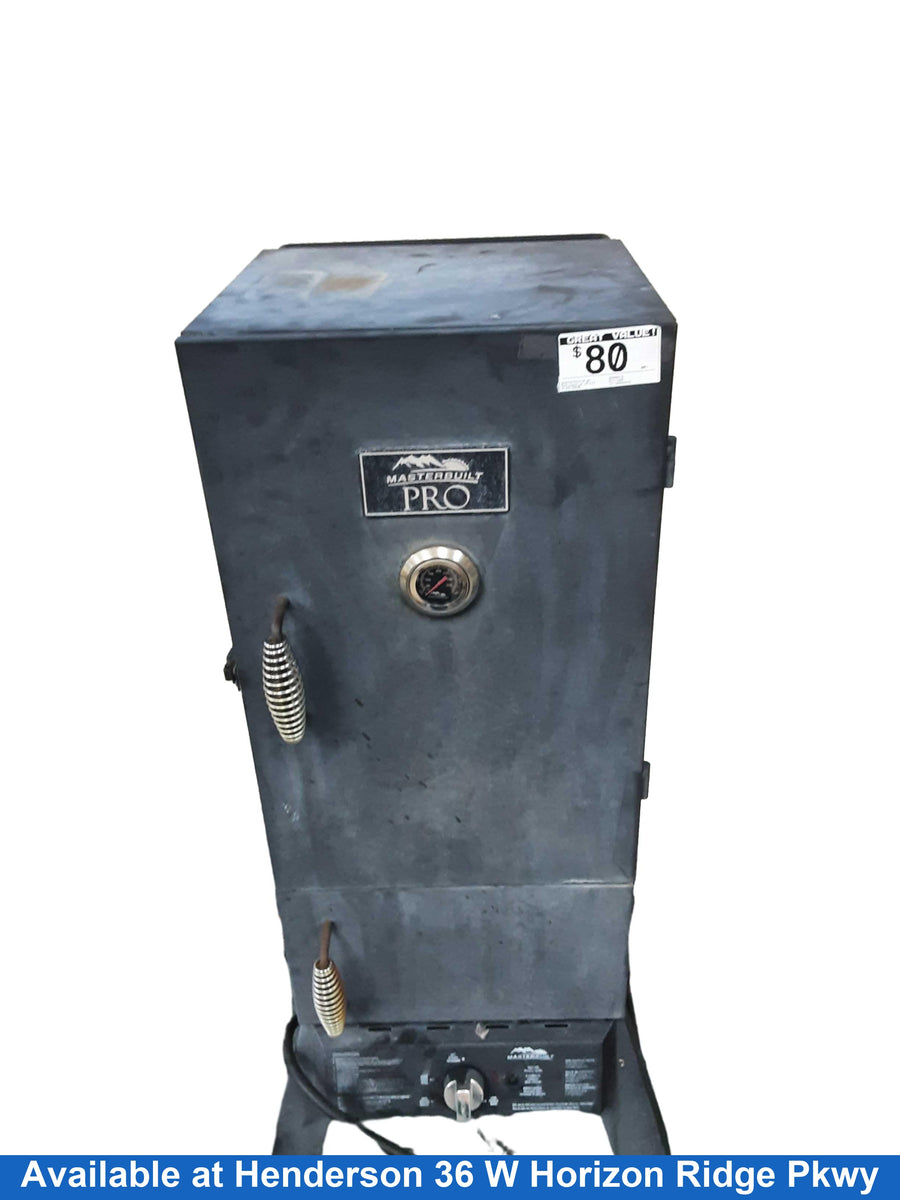 Masterbuild Pro 20050412 Black Combo Grill / Smoker