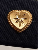 Double Stud Earring - Yellow Gold 14k (.585) 0.3 grams
