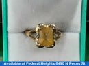 Women's Ring - Yellow Gold 14k (.585) 4.21 grams Size 7