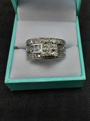 Women's Ring - White Gold 10k (.417) 16.1 grams Size 9