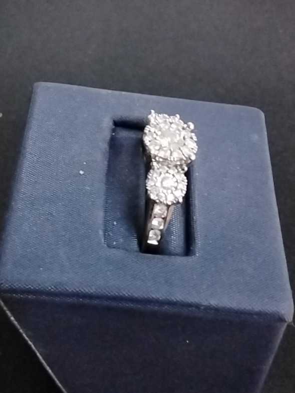 Women's Ring - White Gold 10k (.417) 3.5 grams Size 20