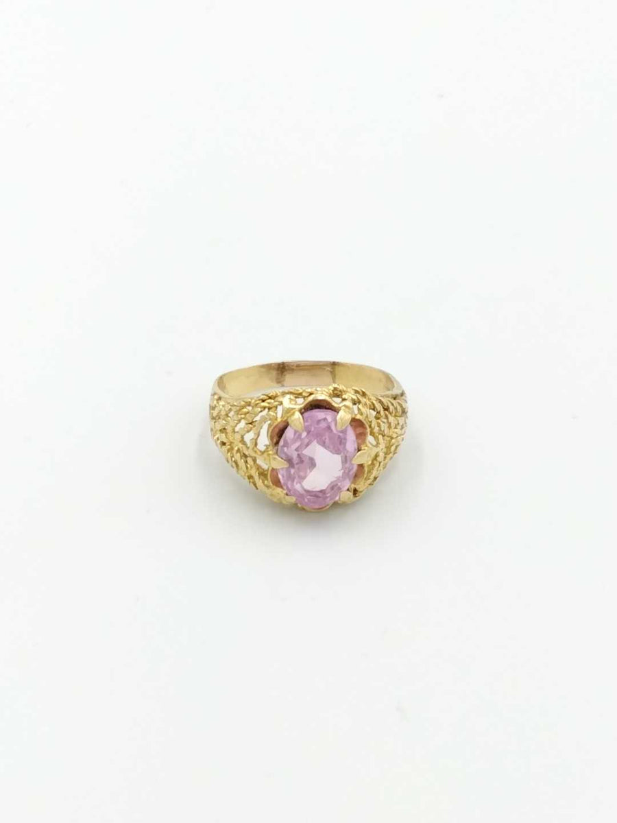 Women's Ring - Yellow Gold 14k (.585) 5.5 grams Size 8.5