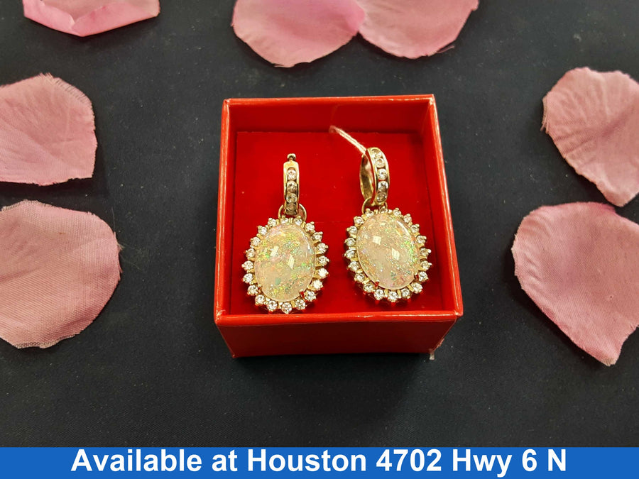 Earrings - Yellow Gold 10k (.417) 1.3 grams