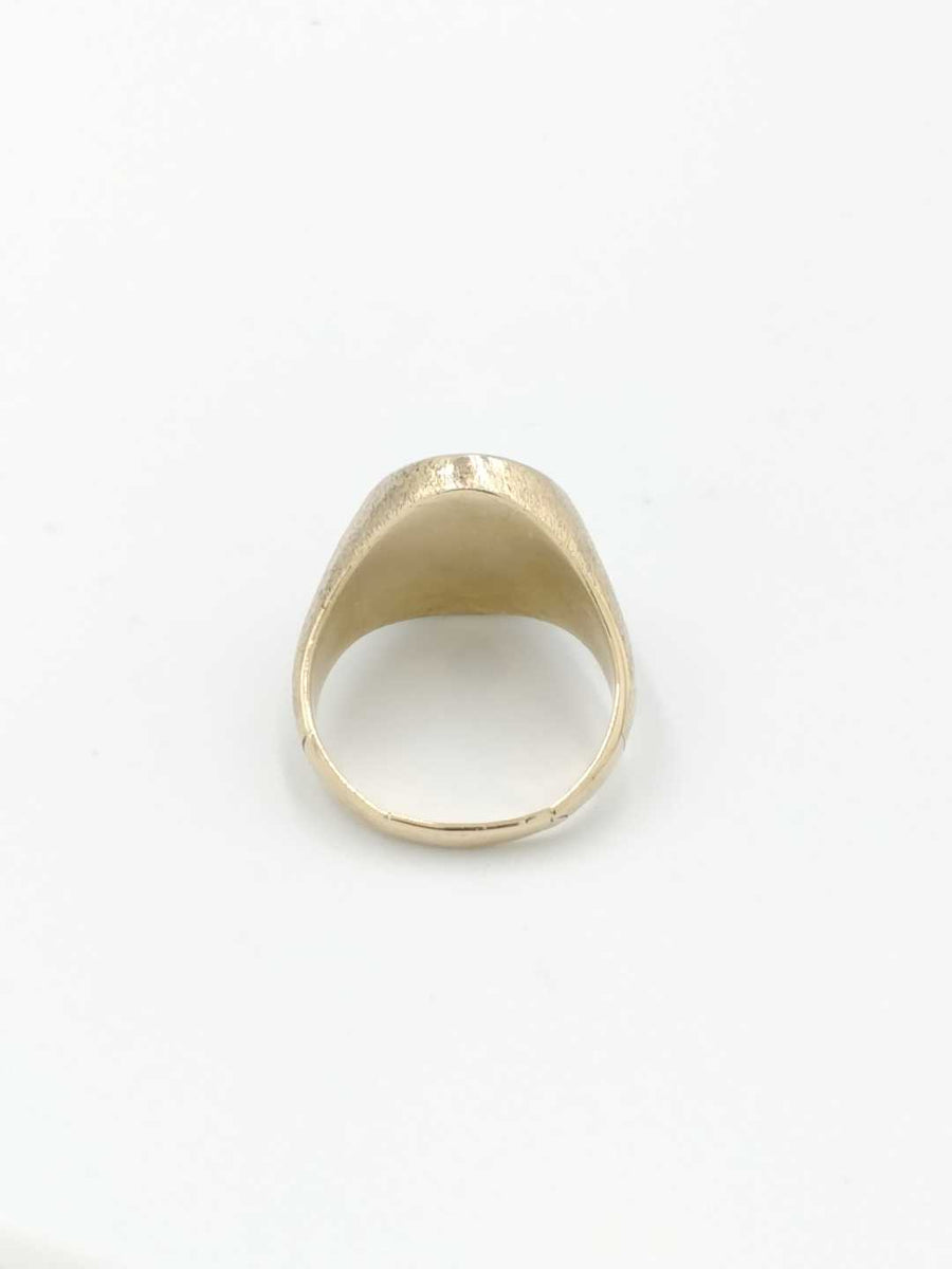 Men's Ring - Yellow Gold 10k (.417) 10 grams Size 10.5