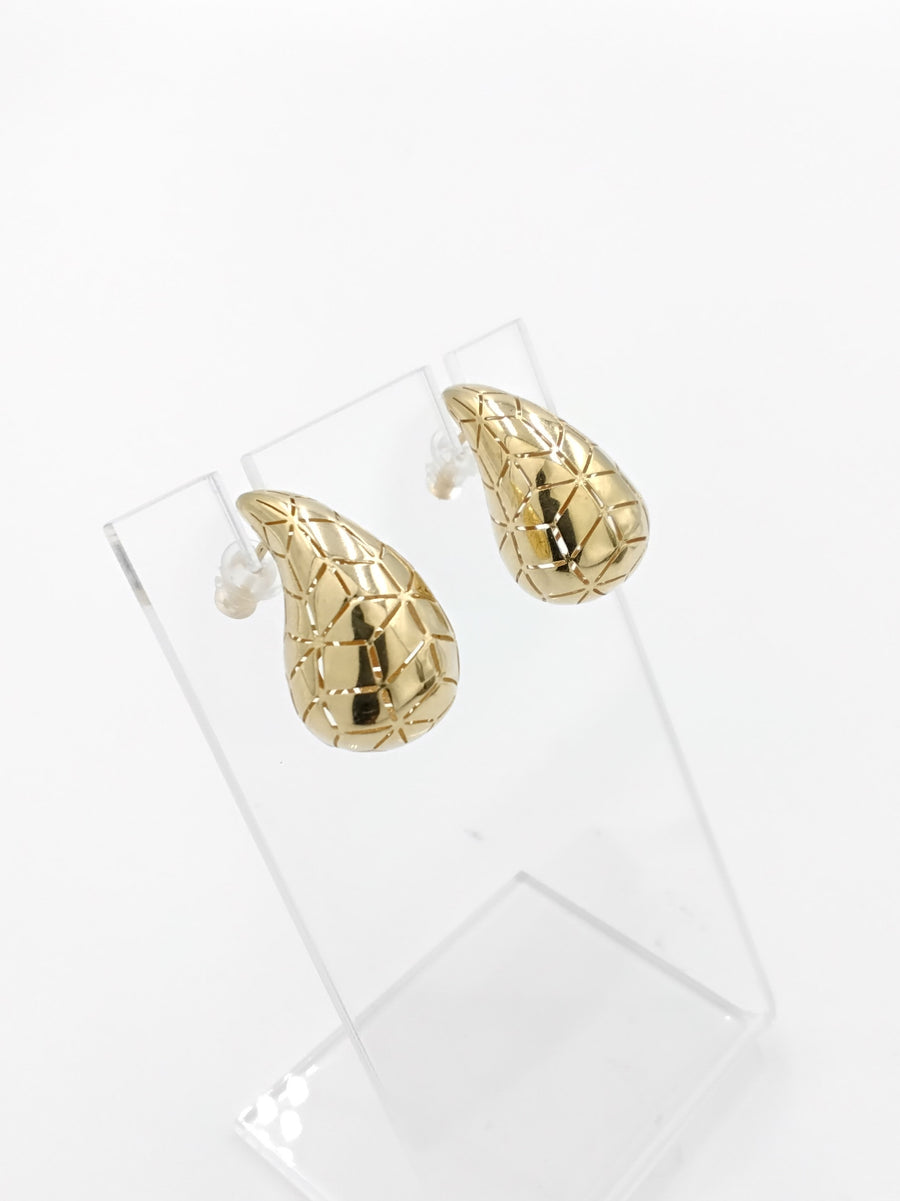 Gold Ball Earrings - Yellow Gold 14k (.585) 3.2 grams