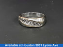 Ring - Wedding Band - White Gold 10k (.417) 5.6 grams Size 12.5