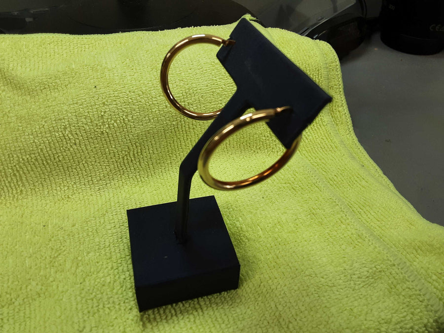 Hoop Earrings - Yellow Gold 14k (.585) 2.8 grams