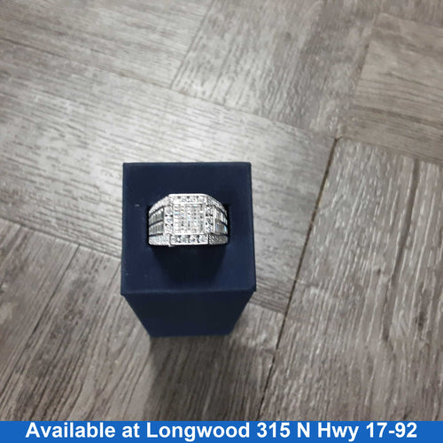 Men's Ring - Silver 8.1 grams Size 11.5