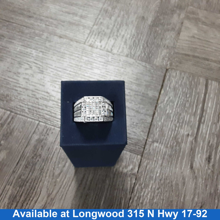 Men's Ring - Silver 8.1 grams Size 11.5