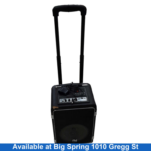 Nutek Ts-80108bl-1 Black Karaoke Machine