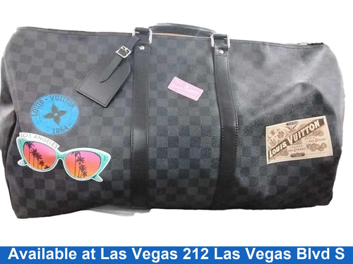 Louis Vuitton Du2250 Black Backpack / Briefcase / Bag