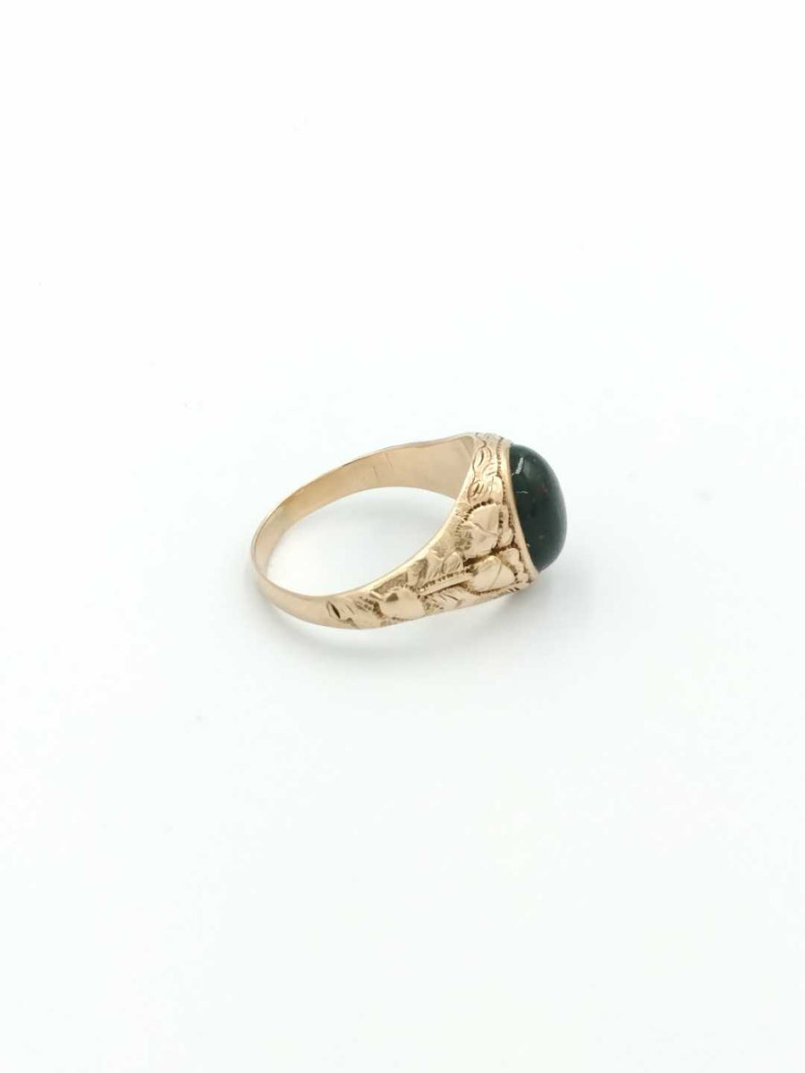 Women's Ring - Yellow Gold 10k (.417) 5.2 grams Size 10.5