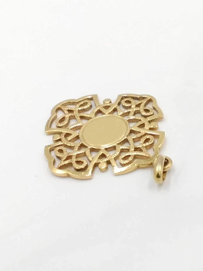 Religious Pendant - Yellow Gold 14k (.585) 6.1 grams