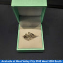 Women's Ring - White Gold 10k (.417) 2.2 grams Size 6.5