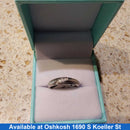 Ring - Wedding Band - White Gold 10k (.417) 2 grams Size 7