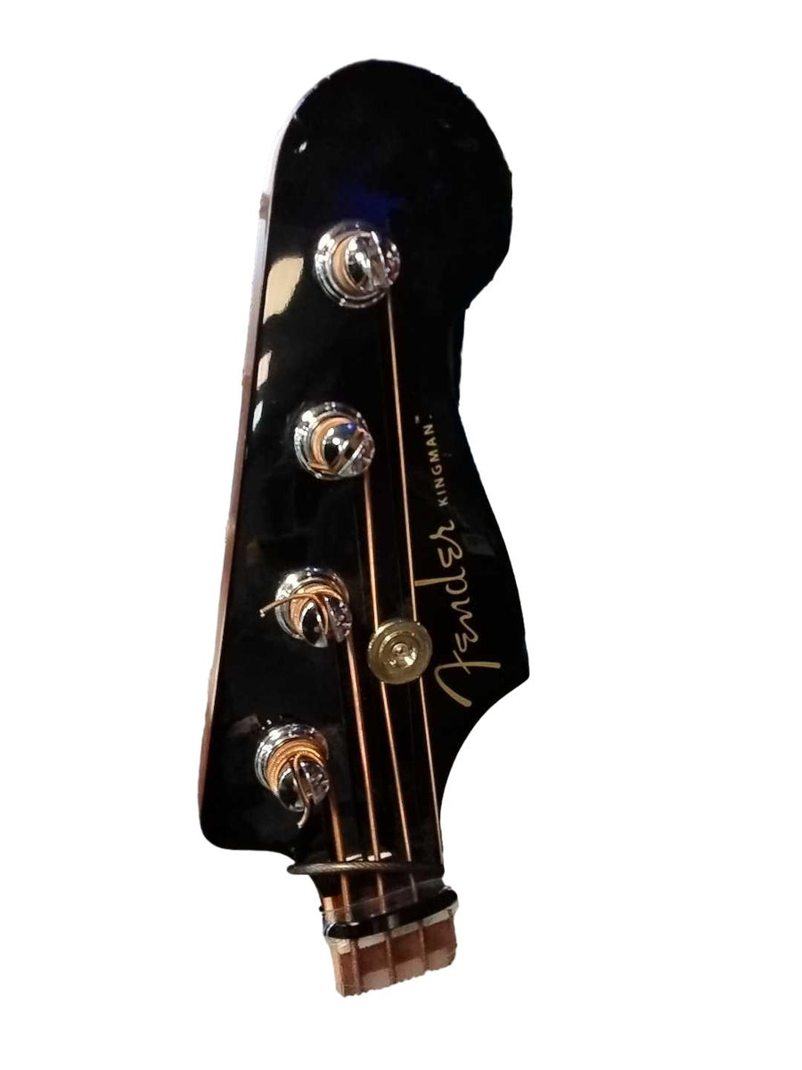 Fender Kingman Bass Sce Black Acoustic Bass Guitar