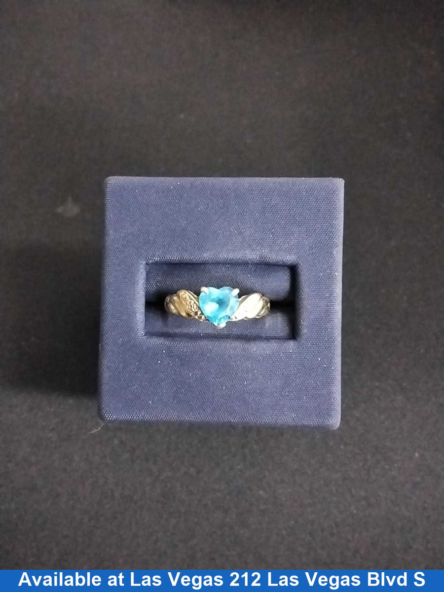 Women's Ring - Yellow Gold 14k (.585) 2.2 grams Size 5