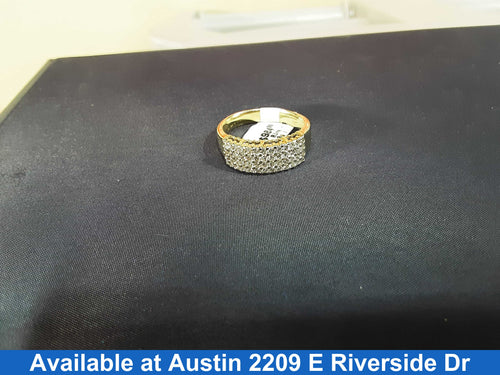 Men's Ring - Yellow Gold 14k (.585) 5.8 grams Size 10