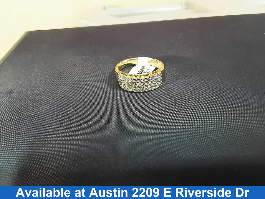 Men's Ring - Yellow Gold 14k (.585) 5.8 grams Size 10