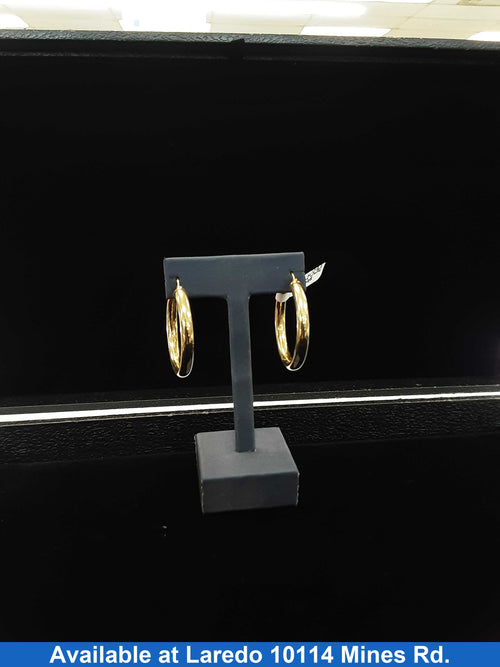 Bangle Earrings - Yellow Gold 10k (.417) 6.2 grams