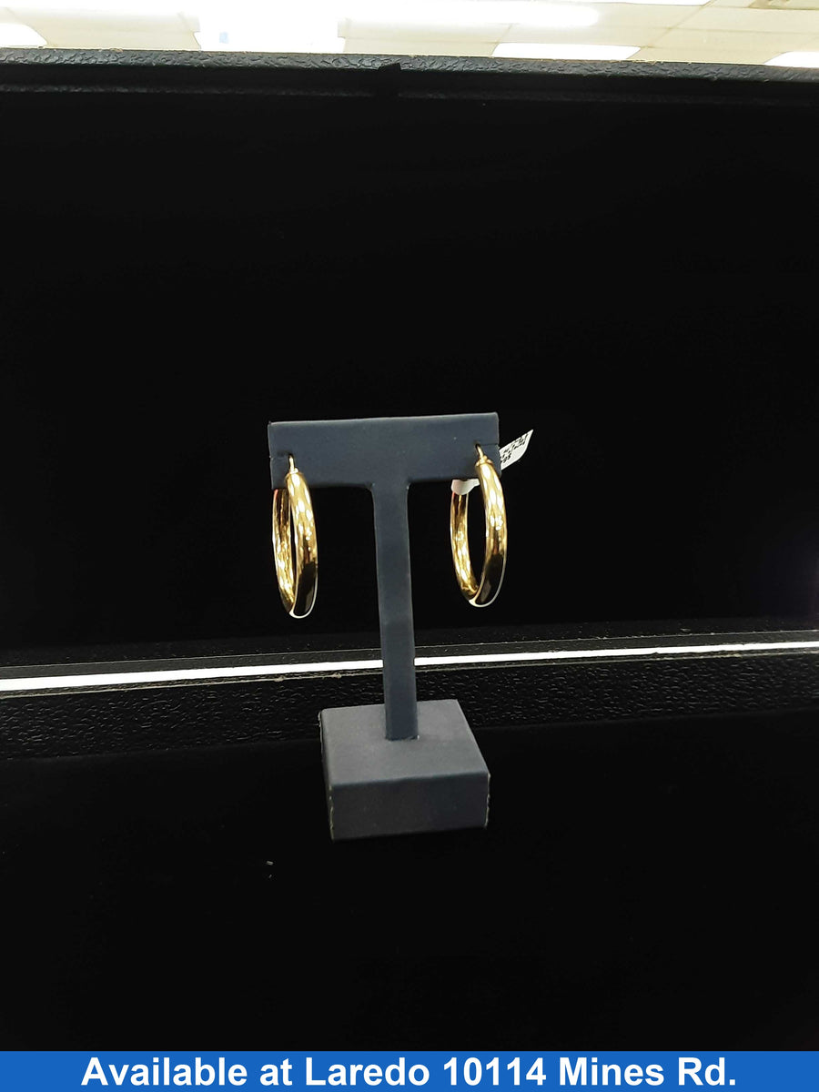 Bangle Earrings - Yellow Gold 10k (.417) 6.2 grams