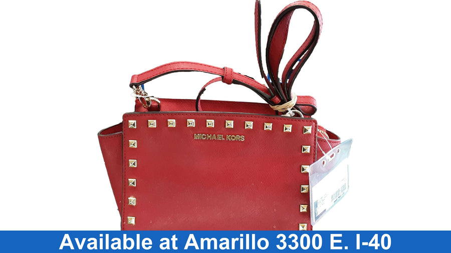 Michael Kors Ai-1503 Red Purse / Handbag