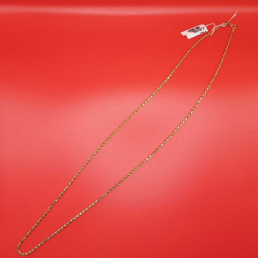 Rope Chain - Yellow Gold 10k (.417) 10.8 grams 28 inch