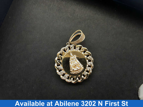 Religious Pendant - Yellow Gold 10k (.417) 17.7 grams