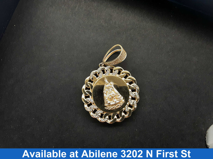 Religious Pendant - Yellow Gold 10k (.417) 17.7 grams