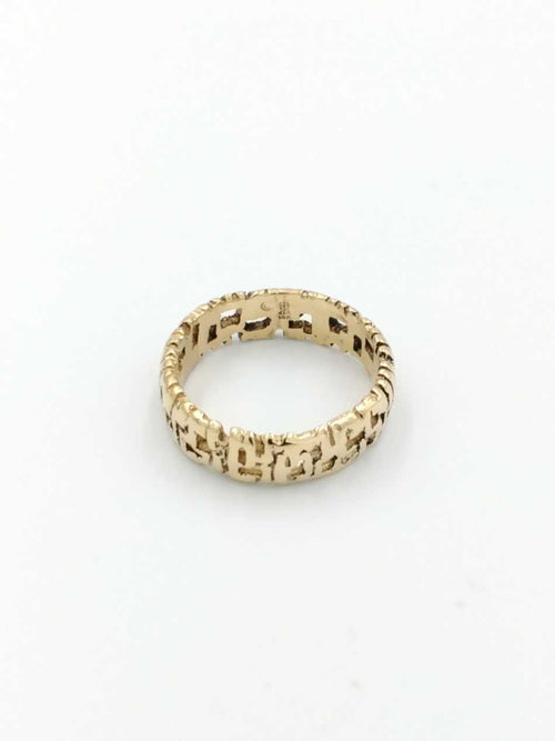 Men's Ring - Yellow Gold 14k (.585) 7.5 grams Size 11