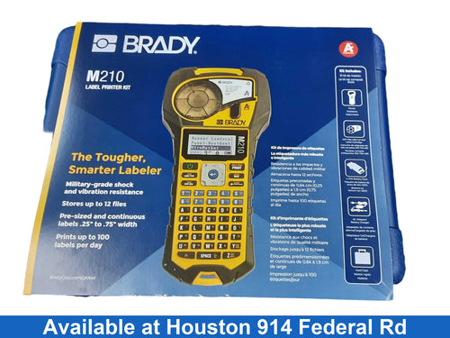 Brady M210 Yellow Label Maker
