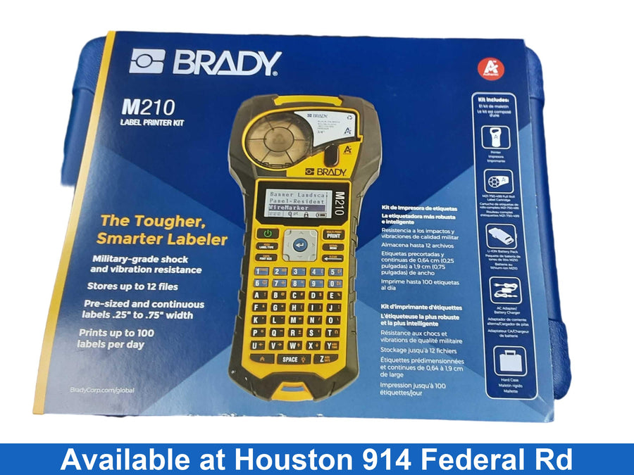 Brady M210 Yellow Label Maker