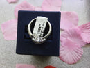 Ring - Engagement Set - White Gold 14k (.585) 5.8 grams Size 7.5