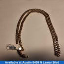 Cuban Link Chain - Yellow Gold 10k (.417) 18.6 grams 16 inch