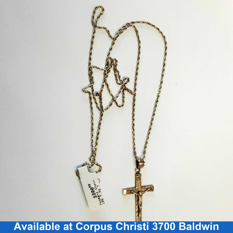Chain - Yellow Gold 10k (.417) 7.4 grams 26 inch