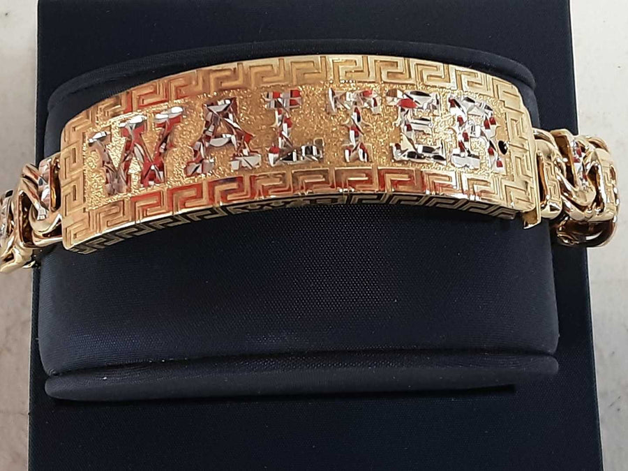 ID Bracelet - Yellow Gold 10k (.417) 68.3 grams 8 inch