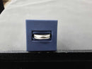 Men's Ring - White Gold 14k (.585) 5.5 grams Size 11