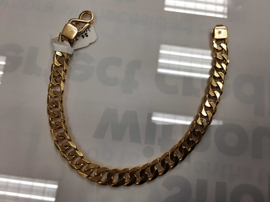 Link Bracelet - Yellow Gold 18k (.750) 23.7 grams 10 inch