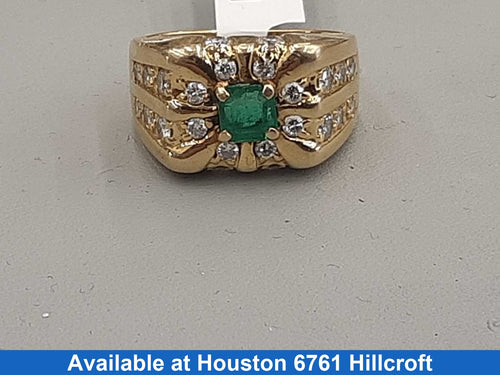 Men's Ring - Yellow Gold 14k (.585) 10.8 grams Size 10