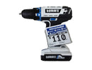 Hart Hpid01vn White Cordless Impact Drill
