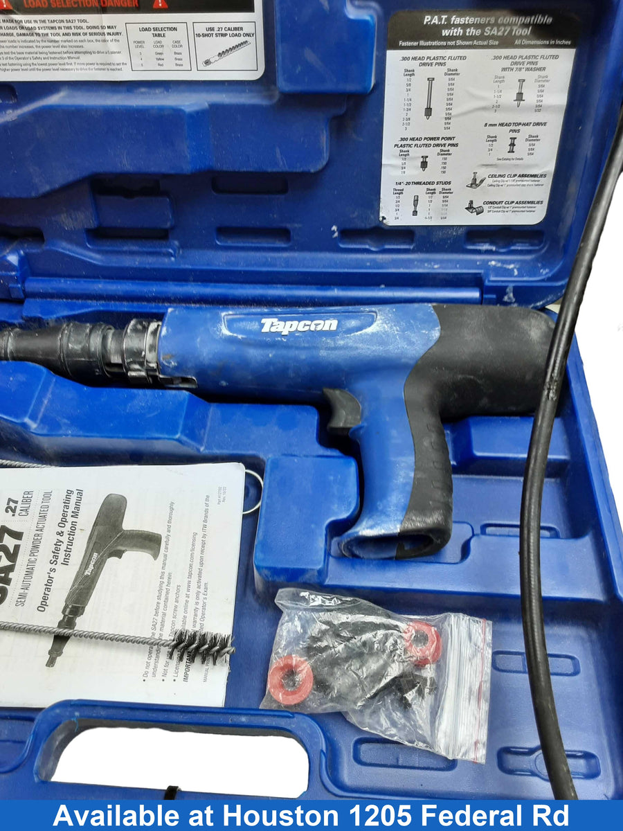 Tapcon 0013455 Blue Powder Actuated Nailer