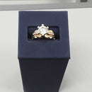 Women's Ring - Solitaire - Yellow Gold 14k (.585) 5.9 grams Size 5.5