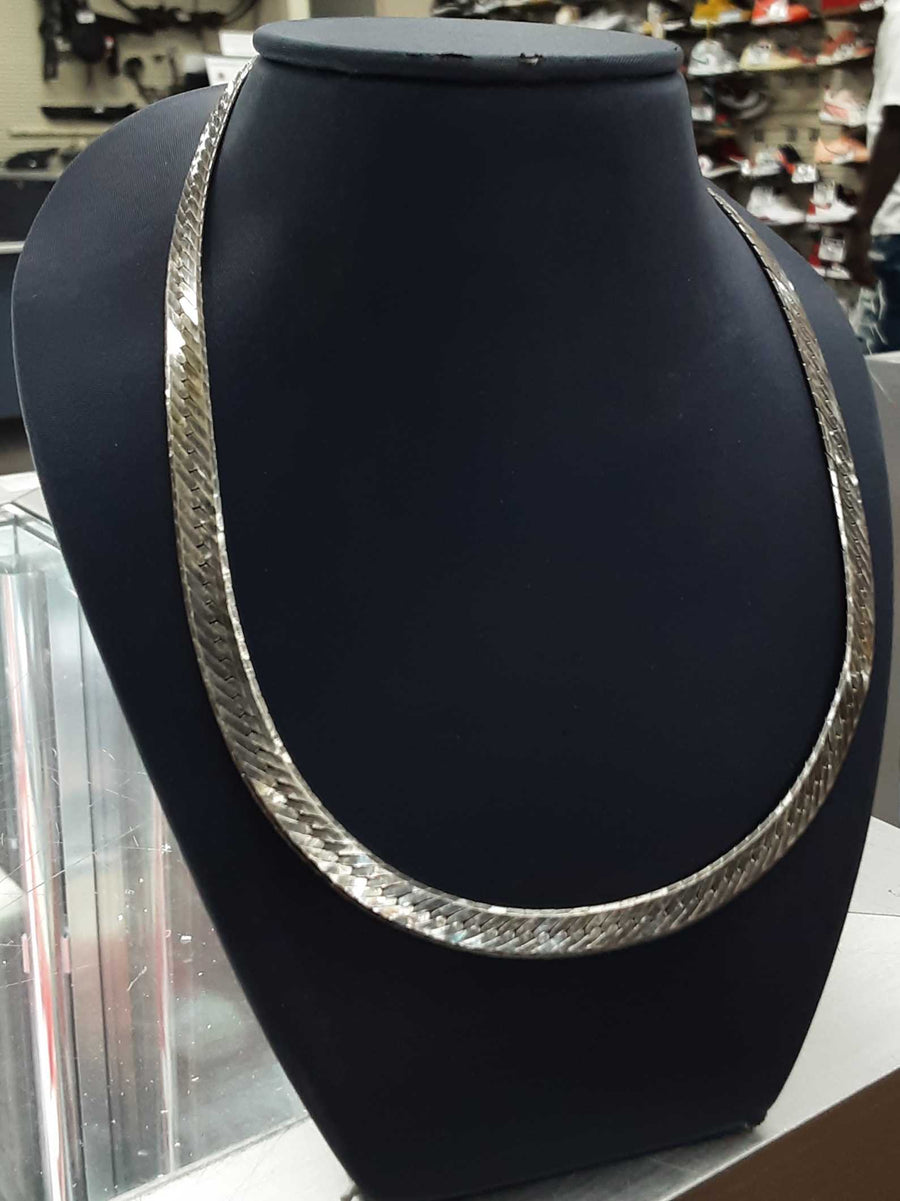 Herringbone Chain - Silver 24.8 grams 20 inch
