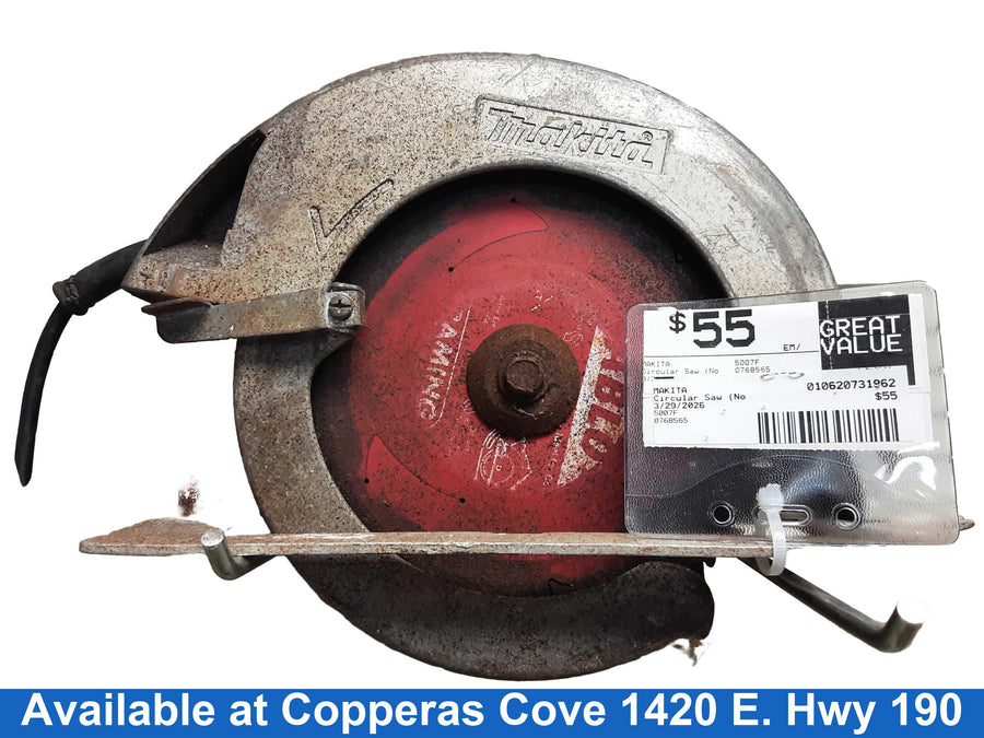 Makita 5007f Green Corded Circular Saw