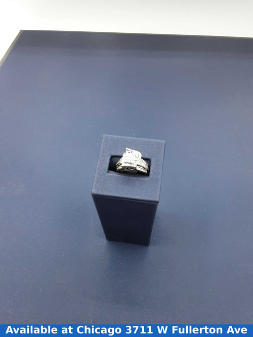 Women's Ring - White Gold 14k (.585) 6.5 grams Size 10