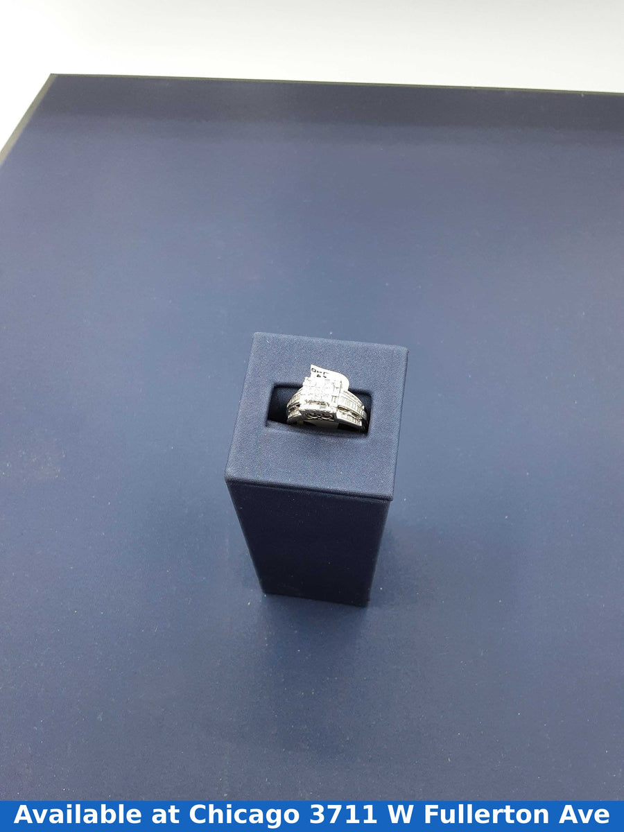 Women's Ring - White Gold 14k (.585) 6.5 grams Size 10